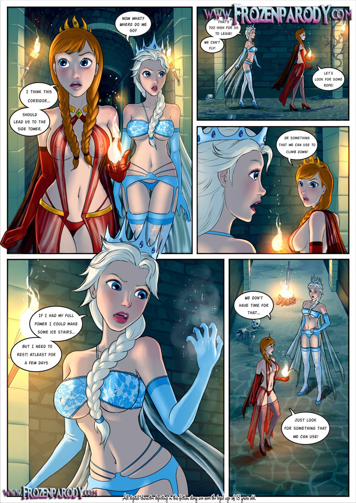 Frozen Parody issue 8 | ComicsXD